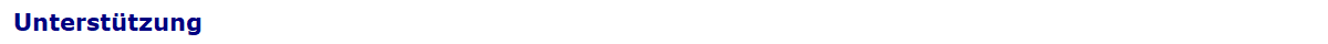 Unterst�tzung